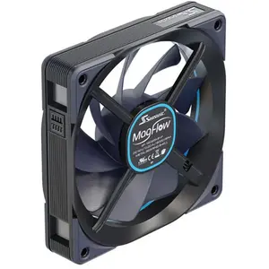 Ventilateur Boîtier PC - Seasonic - MagFlow - Noir - 12 cm - Silencieux pas cher