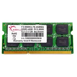 Comparateur de prix : G.Skill Mémoire RAM PC3-8500 4 Go 1066 MHz 240 broches DDR3 (Import Allemagne)