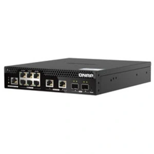 Comparateur de prix : QNAP QSW-M2106P-2S2T 6 Ports 2.5GbE RJ45
