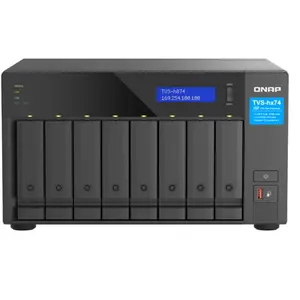 Comparateur de prix : QNAP TVS-h874 NAS Tower Ethernet/LAN Noir i5-12400 TVS-H874-I5-32G