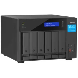 Comparateur de prix : QNAP Serwer NAS TVS-h674-i3-16G 6x0HDD Intel i3-12100 16 GB SODDIM DDR