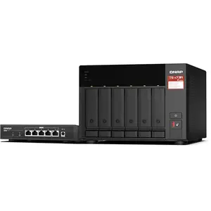 QNAP TS-673A NAS Tower Ethernet/LAN Anthracite V1500B TS-673A-SW5TVendu parpixmania