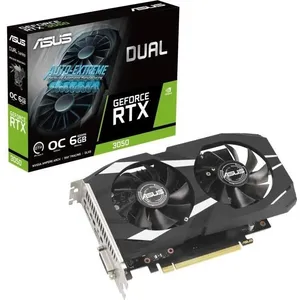 Comparateur de prix : ASUS Dual -RTX3050-O6G NVIDIA GeForce RTX 3050 6 Go GDDR6