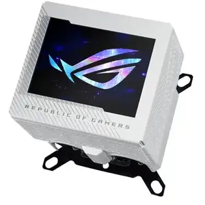 Comparateur de prix : Waterblock CPU ASUS ROG RYUJIN III blanc avec écran LCD couleur de 3,5"
