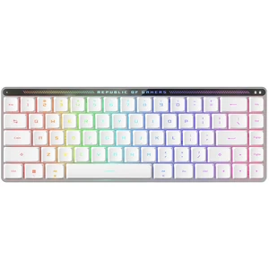 Comparateur de prix : Clavier Gaming sans fil ASUS ROG Falchion RX Low Profile - Blanc