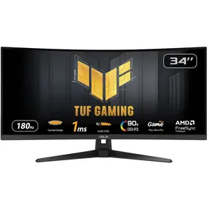 Comparateur de prix : Asus TUF Gaming VG34VQ3B 34" Moniteur UltraWide incurvé