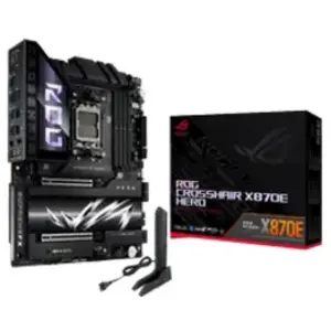 Comparateur de prix : ASUS ROG CROSSHAIR X870E HERO AMD X870E Emplacement AM5 ATX