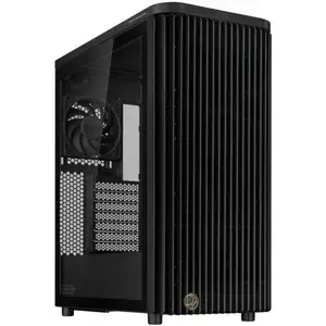 ASUS ProArt PA401 - Wood Edition - tour - ATX - panneau latéral fenêtr...