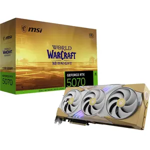 Comparateur de prix : MSI GeForce RTX 5070 12G World of Warcraft MIDNIGHT LIGHT EDITION OC