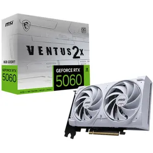 Comparateur de prix : MSI GeForce RTX 5060 8G VENTUS 2X OC WHITE