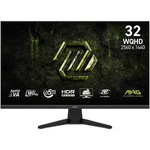 Comparateur de prix : MSI MAG 325QF E18V 31.5" LED Wide Quad HD 0,5 ms Noir 9S6-3DE11M-001
