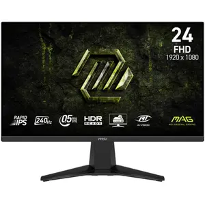 Comparateur de prix : Monitor MSI MAG 245F X24 24" FullHD 240Hz Rapid IPS 0,5 ms HDR