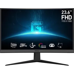 Moniteur MSI 23,6  FHD 180 Hz VA incurvé 1500R antireflet FreeSync sans cadre pas cher