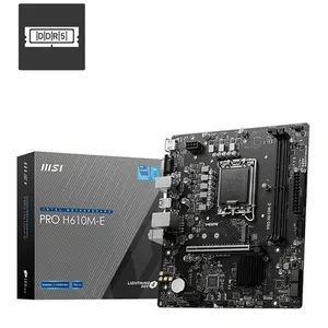 Comparateur de prix : MSI PRO H610M-E carte mère Intel H610 LGA 1700 micro ATX