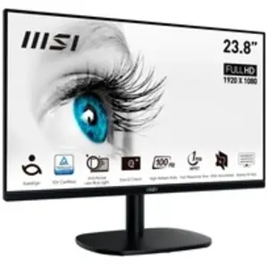 MSI Pro MP245VDE (60 cm (23,8 Zoll), Noir, FullHD, VA, Adaptive Sync, HDMI, VGA, Panneau 100 Hz) pas cher