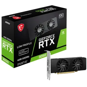 Comparateur de prix : MSI GEFORCE RTX 3050 LP 6G OC carte graphique NVIDIA 6 Go GDDR6