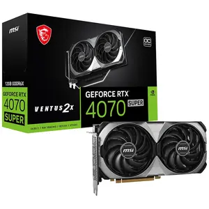 MSI VENTUS GeForce RTX 4070 SUPER 12G 2X OC NVIDIA 12 Go GDDR6X pas cher