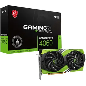 Comparateur de prix : MSI GAMING GeForce RTX 4060 X NV EDITION 8G NVIDIA 8 Go GDDR6