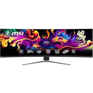 Comparateur de prix : Écran Gaming Incurvé 49" MSI MPG 491CQP QD-OLED - QD OLED 144 Hz