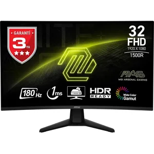 Écran PC - MSI - MAG 32C6 - 31.5 pouces - Full HD 1920 x 1080 - Noir pas cher