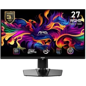 Comparateur de prix : Écran Gaming 26,5" MSI MAG 271QPX QD-OLED E2 - QD OLED 240 Hz
