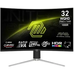 Ecran PC Curved - MSI - MAG325CQRXF E2 - 32" - Dalle Rapid VA - WQHD -... pas cher