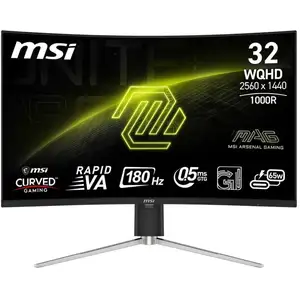 MSI MAG 325CQRF QD-E2 31,5" LED Rapid VA QHD 180 Hz 0,5 ms Adaptive Sy... pas cher