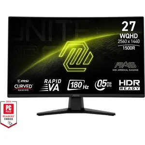 MSI MAG 274CQFDE incurvé, 27" WQHD, 180Hz, 0.5 ms, HDR, Adaptive-Sync pas cher
