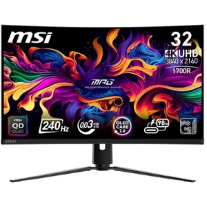 Écran Gaming 31,5" MSI MPG 321CURXDE QD-OLED - 4K QD OLED 240 Hz USB-C