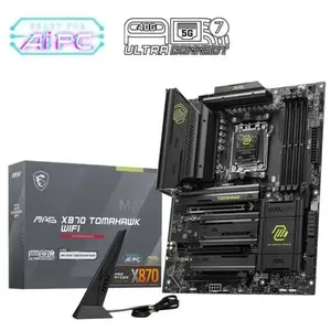 Comparateur de prix : MSI MAG X870 TOMAHAWK WIFI carte mère AMD X870 Emplacement AM5 ATX
