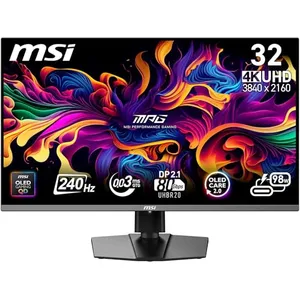 Comparateur de prix : MSI MPG 322URX QD-OLED 31.5" QD-OLED 4K Ultra HD 0,03 ms Noir 9S6-3DD29A-016