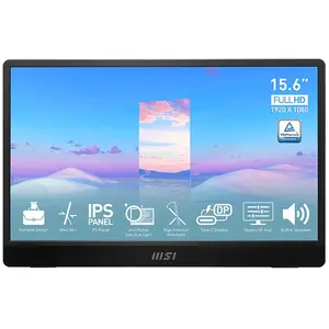 Ecran PC Msi Pro MP161 15,6" Full HD Gris