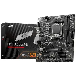 Comparateur de prix : MSI PRO A620M-E carte mère AMD A620 Emplacement AM5 micro ATX