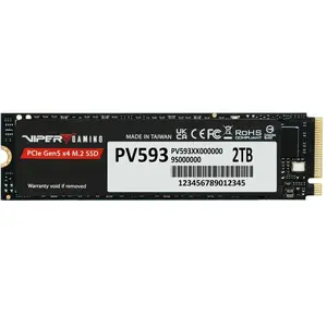 RIVNN Patriot SSD 2TB VIPER PV593 M.2 2280 PCIe Gen5 x4 14000/13000MB/s pas cher