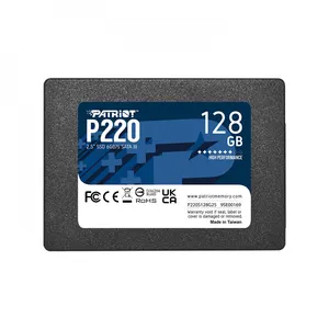 Comparateur de prix : Disque Dur Patriot P220 128GB SSD 2.5" 550 Mo/s Fiabilité S.M.A.R.T TRIM