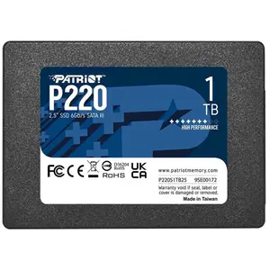 Comparateur de prix : Patriot P220 SSD 1To SATA III Disque Solide Interne 2.5"