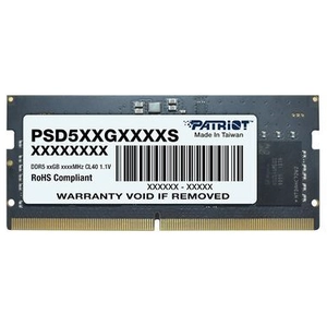Patriot Memory Patriot DDR5 8GB SIGNATURE 5600MHz SO-DIMM 1Rx4 - 8 Go ... pas cher