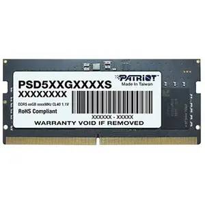 Comparateur de prix : Patriot Mémoire Ram Signature Line Psd58g560082 Cl 46 N/a 1x8gb Ddr5 5...
