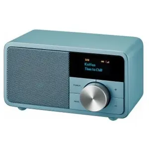 Comparateur de prix : SANGEAN Genuine Mini DDR-7 Radio de table DAB+, FM AUX, Bluetooth turquoise