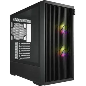 FSP Carcasse Midi Tower Fortron M330 Noir ARGB avec 4 ventilateurs pas cher