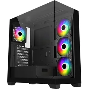 Fortron Boîtier PC - FSP - M.Tower M580-BA - 4xARGB - 2xUSB3.0 - Type C pas cher