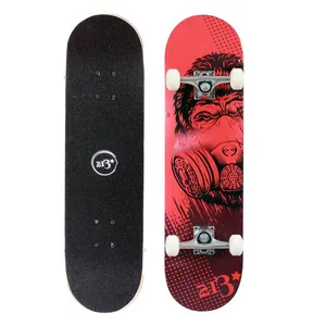 Comparateur de prix : 213 Street Skateboard 213 Gorilla Noir Et Rouge