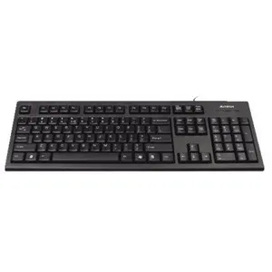 Comparateur de prix : A4Tech KR-85 clavier USB QWERTY Anglais américain Noir