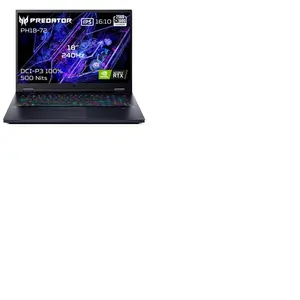 Comparateur de prix : Acer gaming Predator Helios Neo 18 AI PHN18-72-99MT 18" LCD 240 Hz Int...