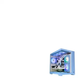Comparateur de prix : Thermaltake View 380 TG ARGB Hydrangea Blue Midi Tower Bleu