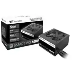 Thermaltake Alimentation atx smart w3 - 600w (noir) PS-SPW-0600NNFAWE-1 pas cher