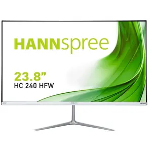 Écran PC Hannspree HC240HFW 23.8 FHD LED 60Hz 8ms Flicker-Free Argent pas cher