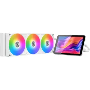 Kit Watercooling AIO Xigmatek Connect Pro RGB - 360mm (Blanc) #5POURCE...