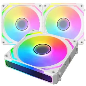 Comparateur de prix : Xigmatek - ventilateurs boitier PC STARLINK ULTRA Arctic (Blanc) (Pack 3)