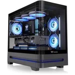 Micro-tour Thermaltake Arcus 190 TG ARGB Boîtier PC noir fenêtre laté... pas cher